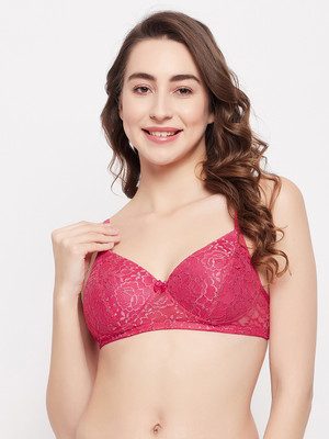 Clovia Women Everyday Lightly Padded Bra(Pink)