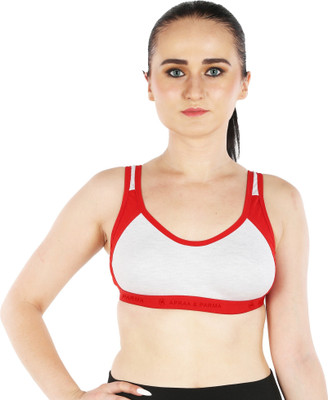 BALESH Women Everyday Non Padded Bra(Red)