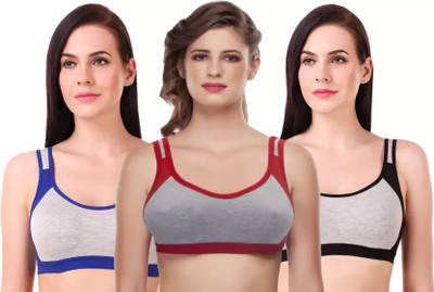 Inner Joy Women Everyday Non Padded Bra(Multicolor)