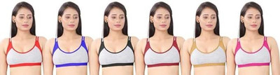 clickscart Women Everyday Non Padded Bra(Multicolor)