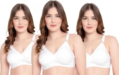 WOM Women Everyday Non Padded Bra(White)