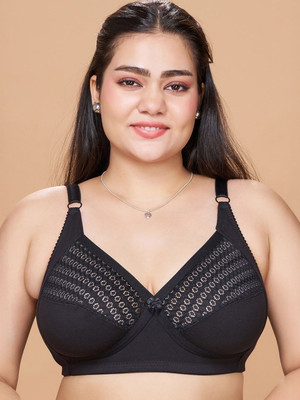 Sztori Women Minimizer Non Padded Bra(Black)