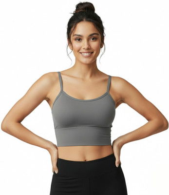 Wisetie Women Everyday Lightly Padded Bra(Grey)