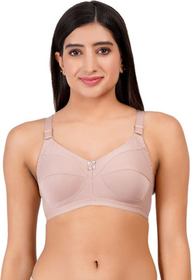 Layeba Women Minimizer Non Padded Bra(Beige)