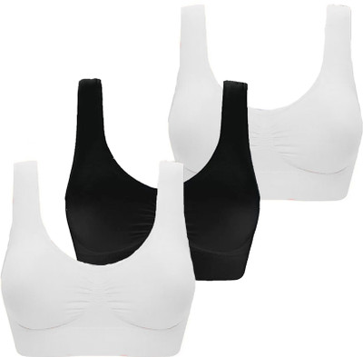 Havenhues Women Sports Non Padded Bra(Multicolor)