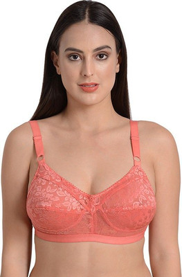 mod & Shy Women T-Shirt Non Padded Bra(Orange)