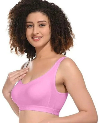 Bodymist CANDY Women Sports Lightly Padded Bra(Pink)
