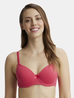 JOCKEY 1245 Women T-Shirt Lightly Padded Bra(Pink)