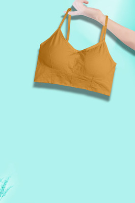 Vihrik No Women Everyday Lightly Padded Bra(Yellow)