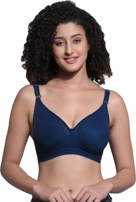 NUDORA Women T-Shirt Non Padded Bra(Blue)