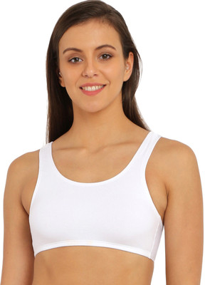 JOCKEY Women Cami Bra Non Padded Bra(White)