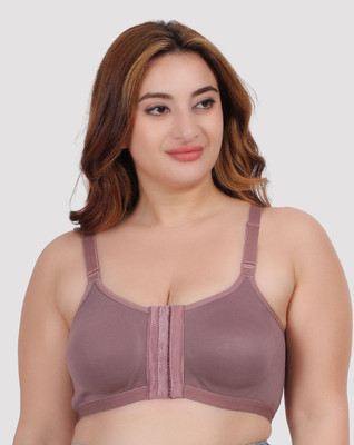 Fabme Women Full Coverage Non Padded Bra(Purple)