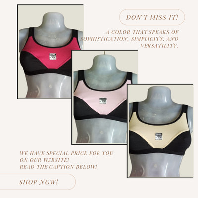 Creative Universal Sports Bra For Gym, Yoga, And Daliy Activity Women Sports Non Padded Bra(Multicolor)