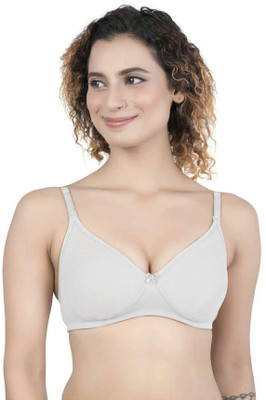 Saver Enterpreses Women Full Coverage Lightly Padded Bra(White)