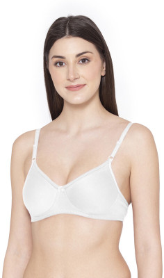 Groversons Paris Beauty Women Full Coverage Non Padded Bra(White)