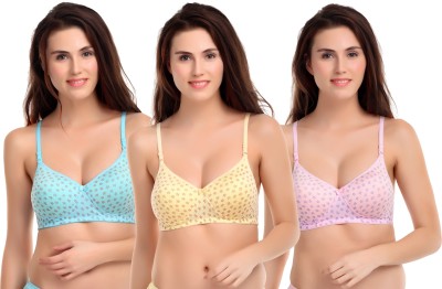 LERISHA Women Push-up Lightly Padded Bra(Multicolor)