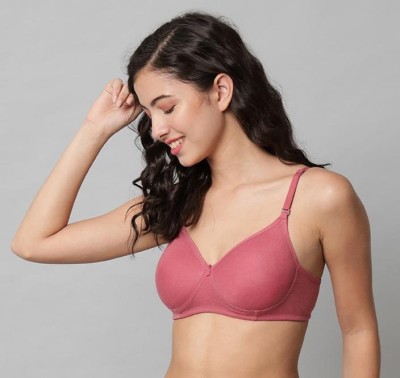 sashu Women Everyday Lightly Padded Bra(Pink)