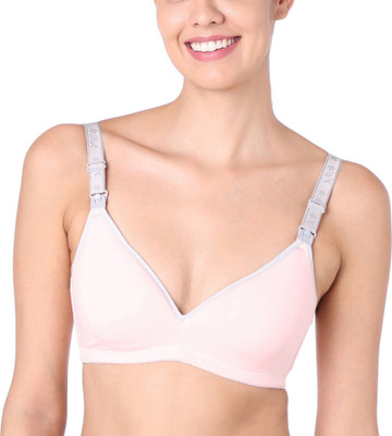 MOTHERLY Women Maternity/Nursing Lightly Padded Bra(Pink)