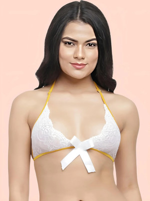 DreamBe Bra Women Bralette Non Padded Bra(White)