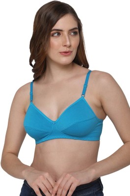 NAIDUHALL Naidu Hall Saree Bra - Glori Women Everyday Non Padded Bra(Blue)