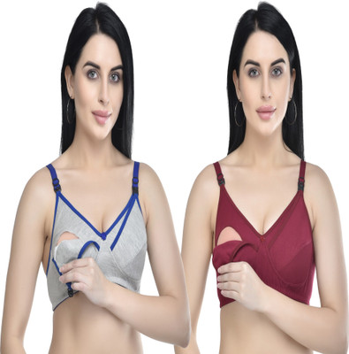 FASALVI Women Push-up Non Padded Bra(Multicolor)
