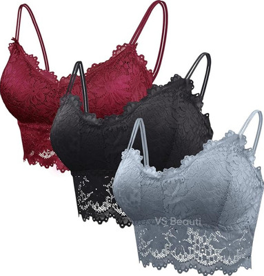 Restore Fashion 862 Women Bralette Lightly Padded Bra(Multicolor)