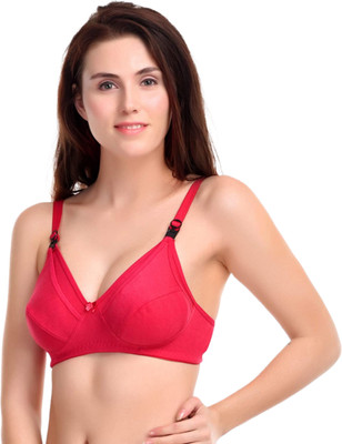 Satvik Mother/Nurshing Bra For Women's Pack Of 1 Women Maternity/Nursing Non Padded Bra(Multicolor)