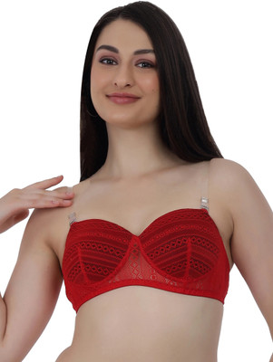 Selfcare Women's Embroidery Half Coverage Lightly Padded T-shirt Bra Women T-Shirt Lightly Padded Bra(Multicolor)