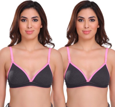 SONA women's SA-34 Lightly Padded Full Coverage T-shirt Bra Women T-Shirt Lightly Padded Bra(Black)