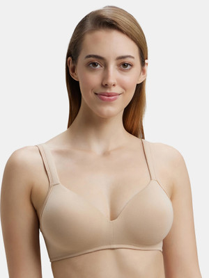 JOCKEY FE57 Women Bralette Lightly Padded Bra(Beige)