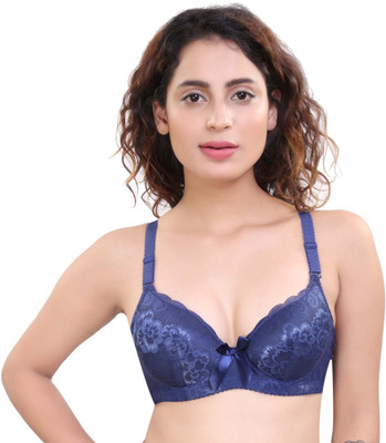 ritu creation Women Push-up Lightly Padded Bra(Blue)