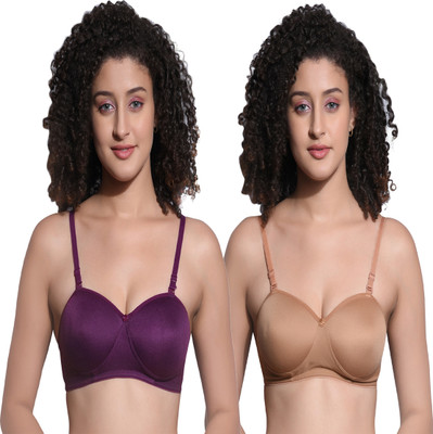 CSU Women Push-up Lightly Padded Bra(Multicolor)