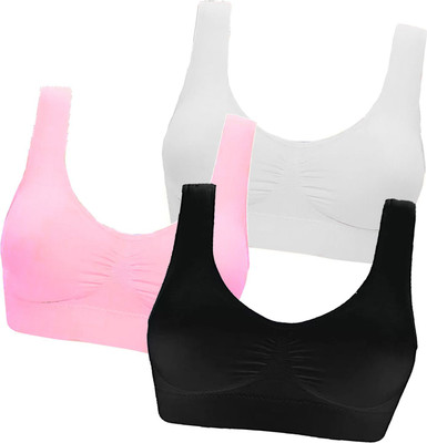 Brafee Women Sports Non Padded Bra(Multicolor)