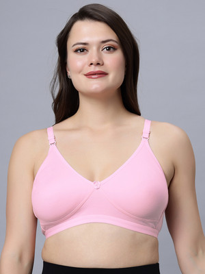 Eden EDENBRA8PINK Women T-Shirt Non Padded Bra(Pink)