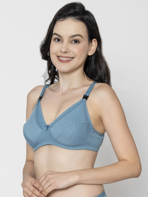 PESHE Feeding Bra Mother English Women Maternity/Nursing Non Padded Bra(Green)