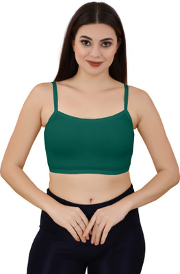 Msenterprisee Hand wash Women Full Coverage Lightly Padded Bra(Green)