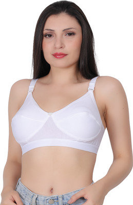 Nuvera Nuvera Full Coverage Women Everyday Non Padded Bra(White)