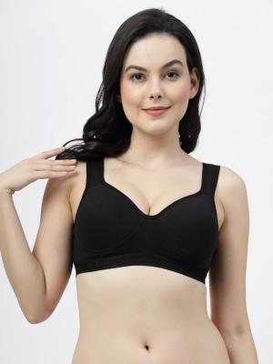 Shyam Sons FLAIR 999Blouse Women Sports Lightly Padded Bra(Black)