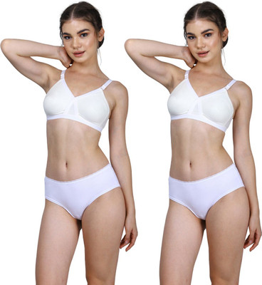 CARLTON LONDON Women Everyday Non Padded Bra(White, White)