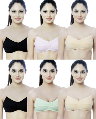 Nutex Sangini Women Full Coverage Non Padded Bra(Black)