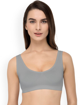 Msenterprisee Hand wash Women Full Coverage Lightly Padded Bra(Grey)