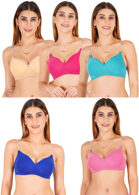 Liigne bra Women Everyday Lightly Padded Bra(Multicolor)