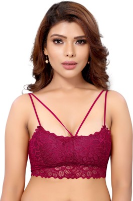 MSENTERPISE Women Full Coverage Lightly Padded Bra(Purple)