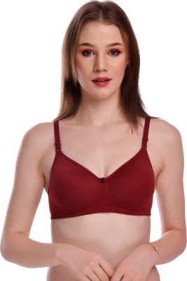 misfire Women Push-up Heavily Padded Bra(Maroon)