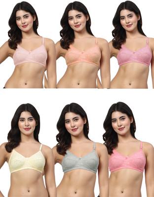 LILY imhsar Women Everyday Non Padded Bra(Multicolor)