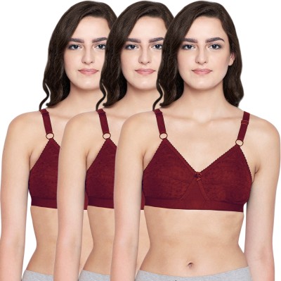 BodyCare FK-5586MHMHMH(B) Women Full Coverage Lightly Padded Bra(Maroon)