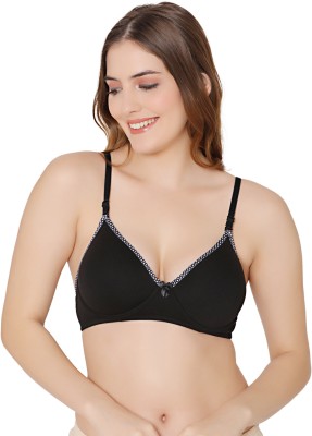 BodyCare Women Everyday Heavily Padded Bra(Black)