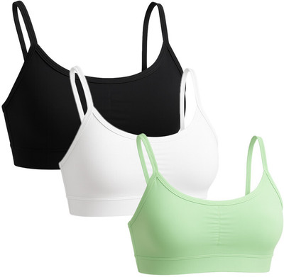Albikr BL-WH-GR-40 Women Push-up Non Padded Bra(White)