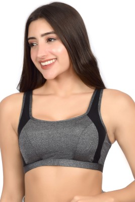 Bare Dezire Women Full Coverage Lightly Padded Bra(Grey)