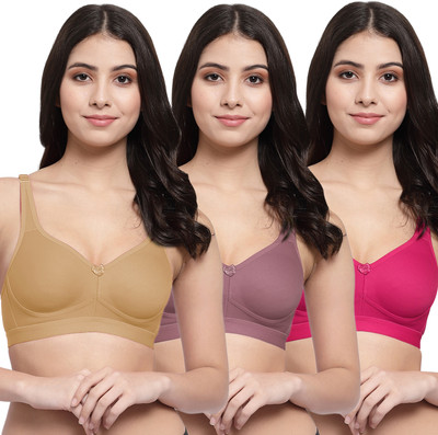 COLLEGE GIRL CG1215 Women Minimizer Lightly Padded Bra(Multicolor)